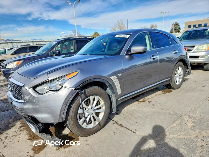 2017 Infiniti QX70 - Image 1 of 5