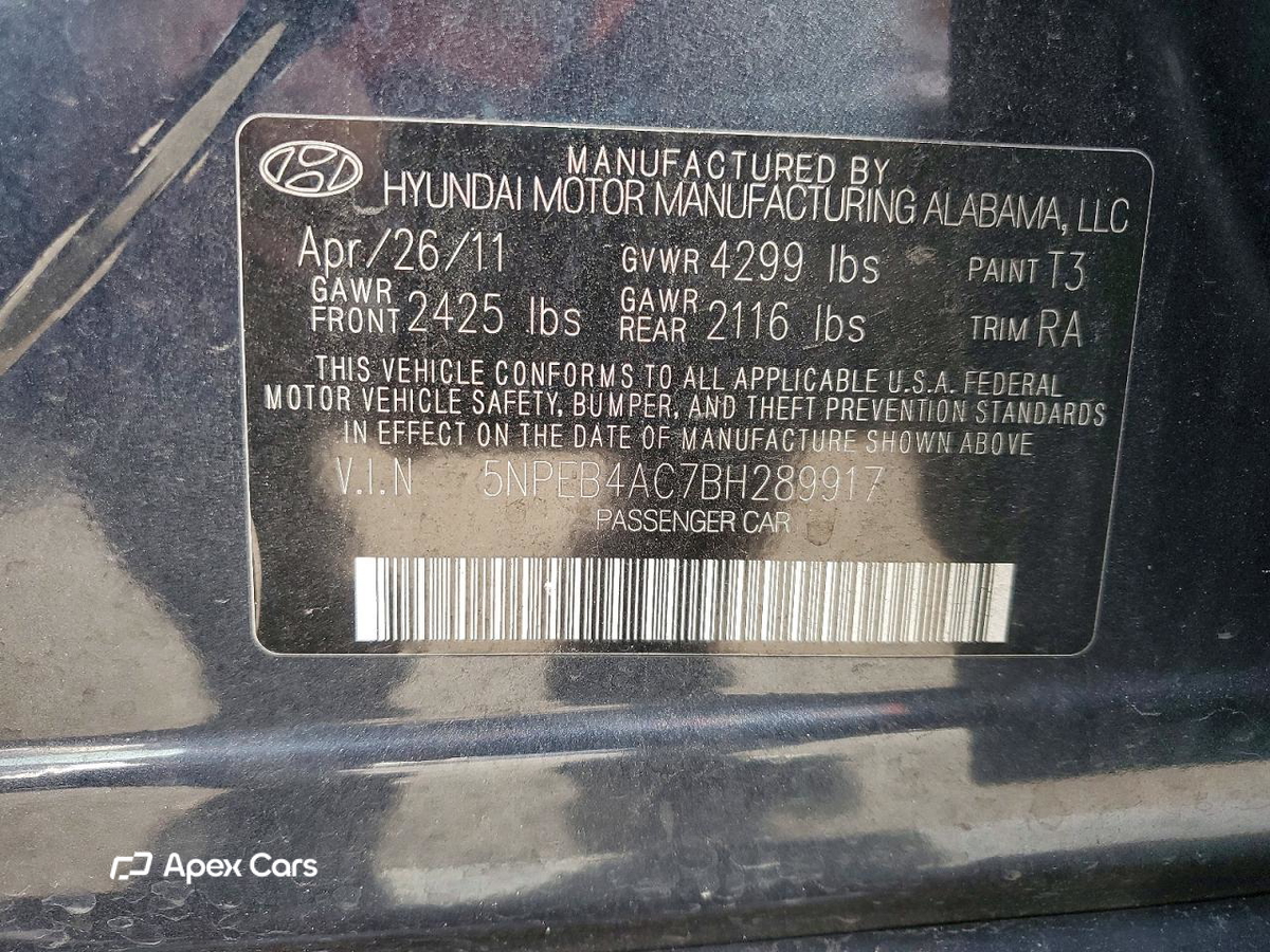 Hyundai Sonata 2011