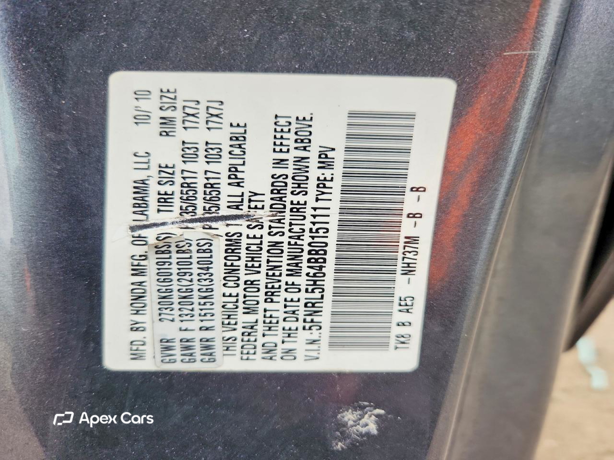Honda Odyssey 2011