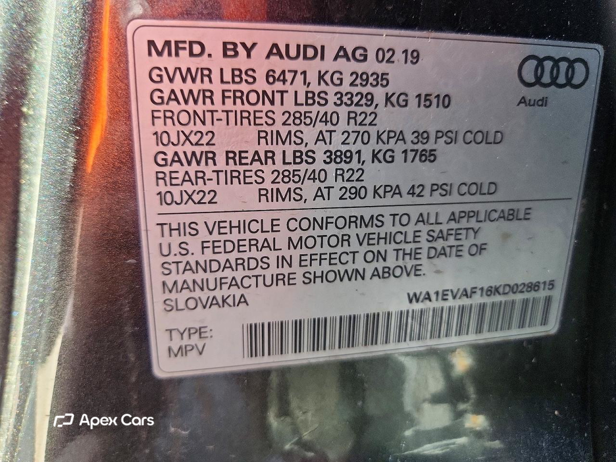 Audi Q8 2019