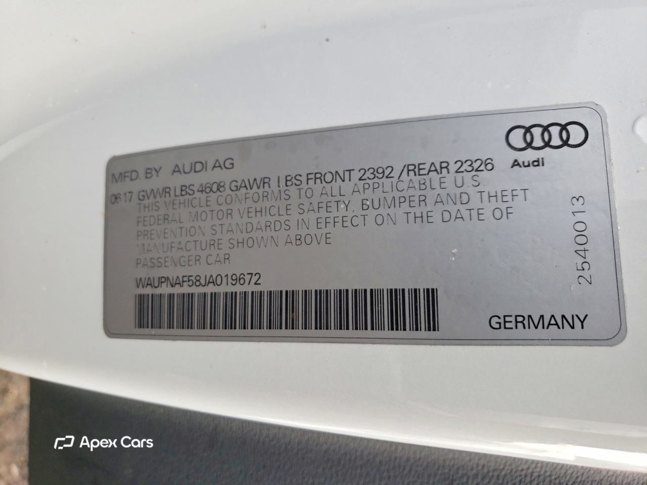 Audi A5 2018