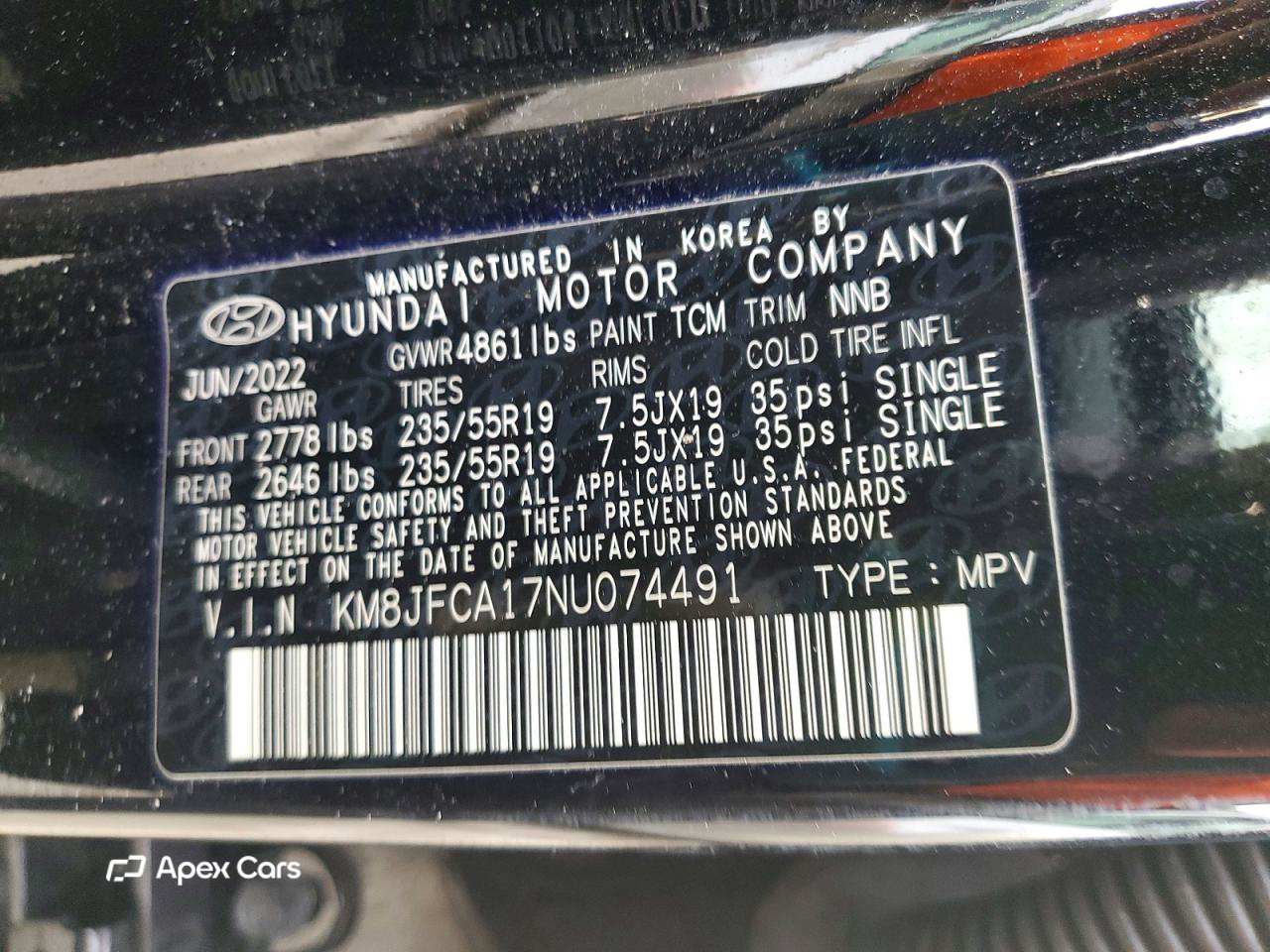 Hyundai Tucson 2022