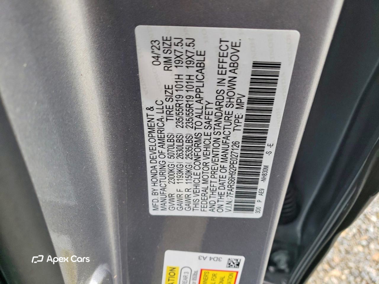 Honda CR-V 2023