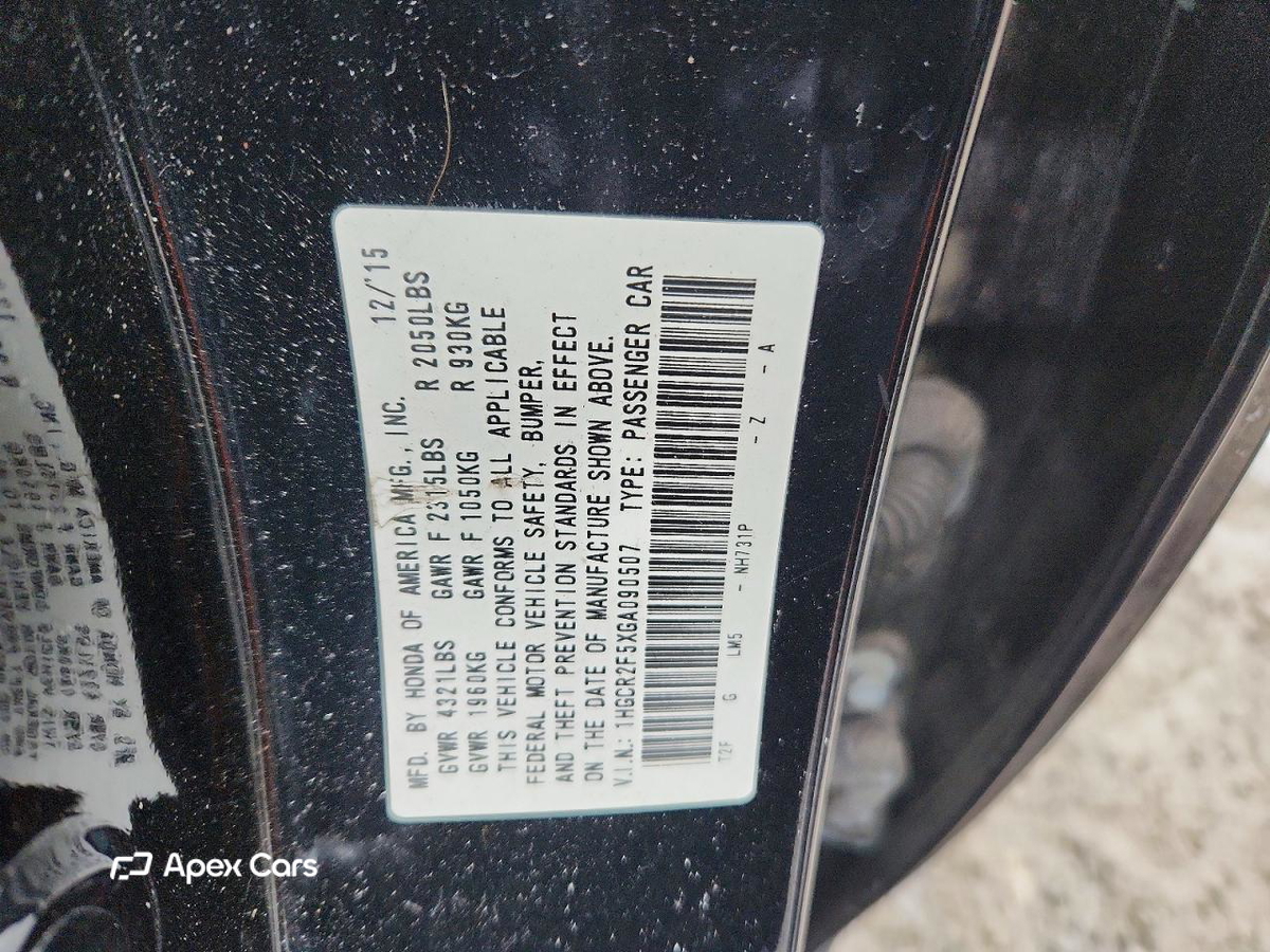 Honda Accord 2016