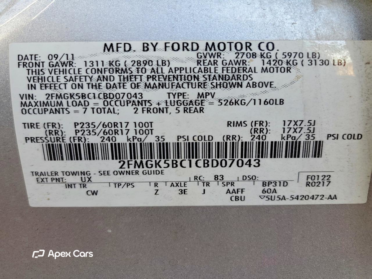 Ford Flex 2012