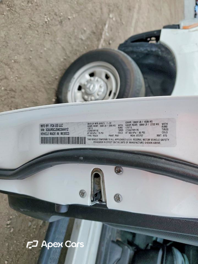 RAM 2500 2022