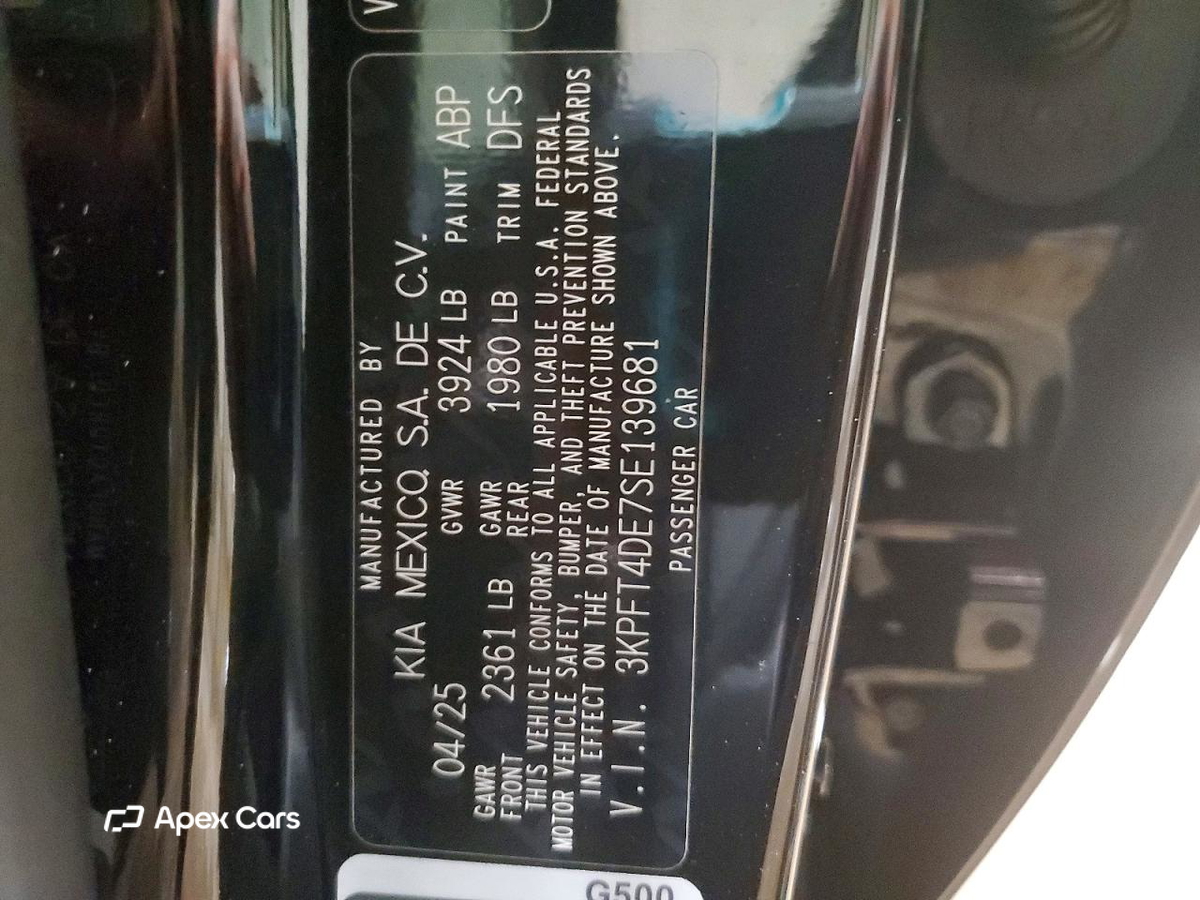 Kia K4 2025