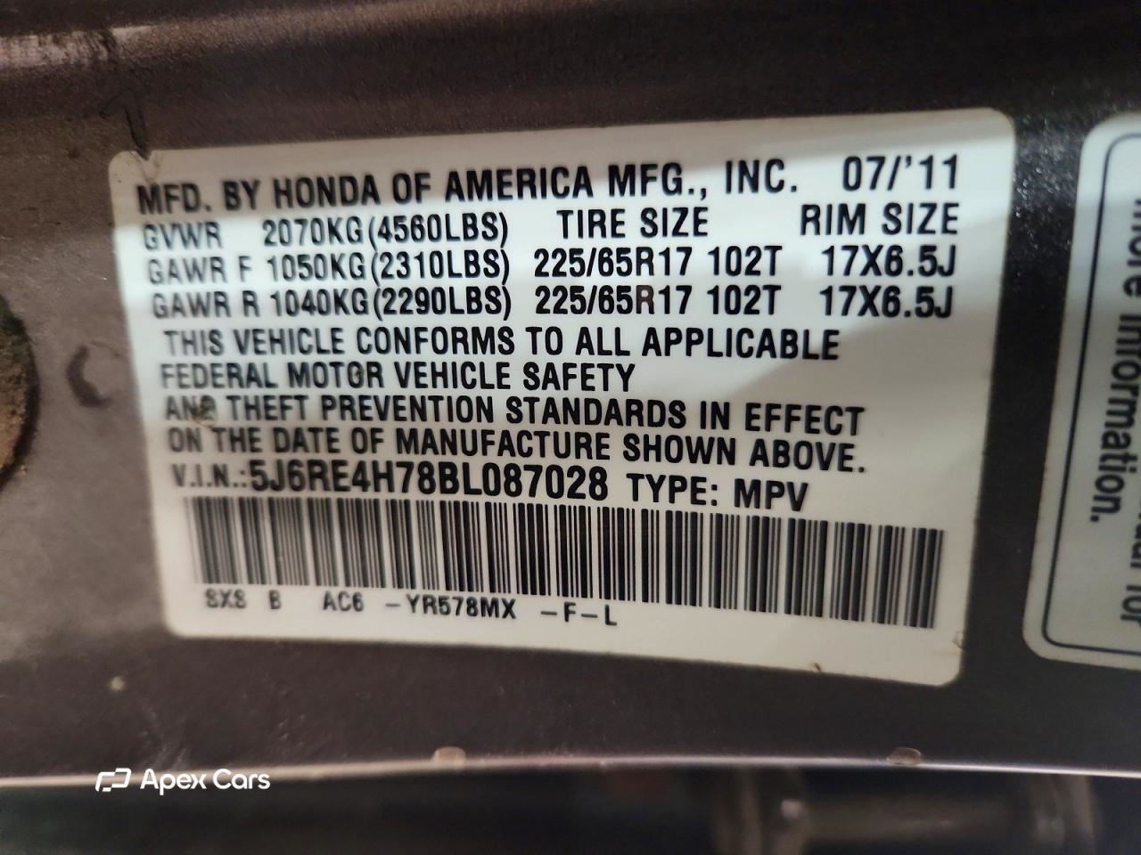Honda CR-V 2011