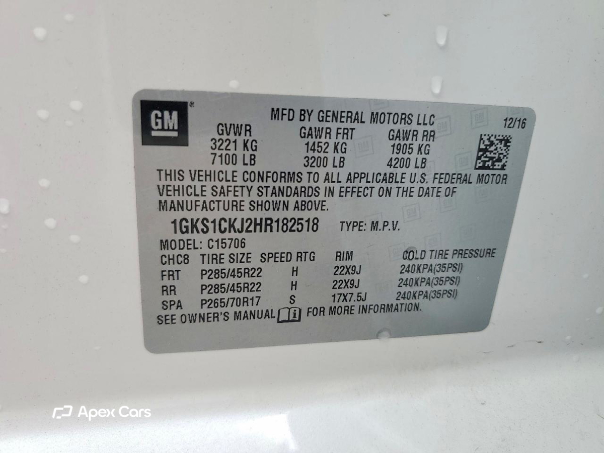 GMC Yukon 2017