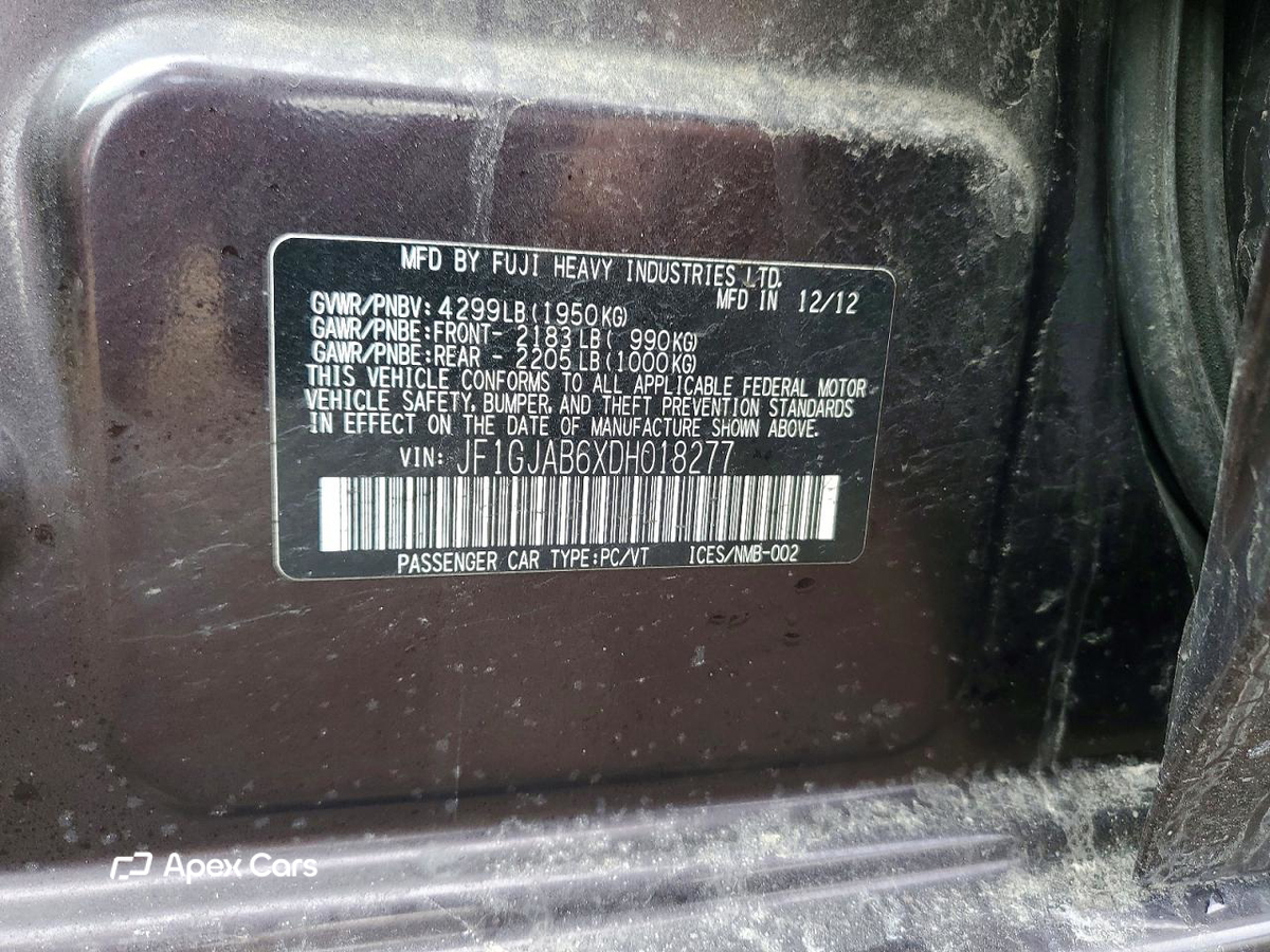 Subaru Impreza 2013