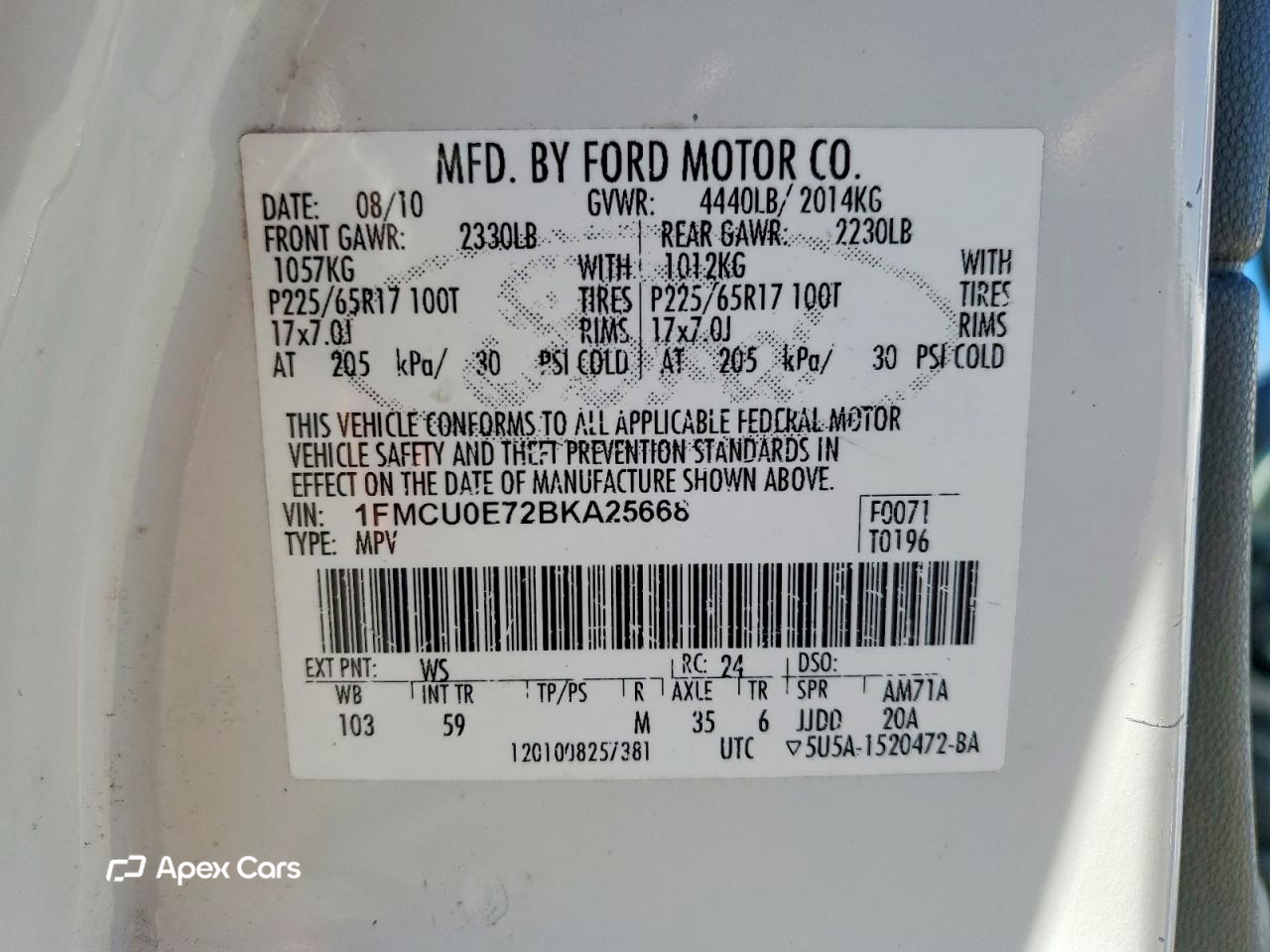 Ford Escape 2011