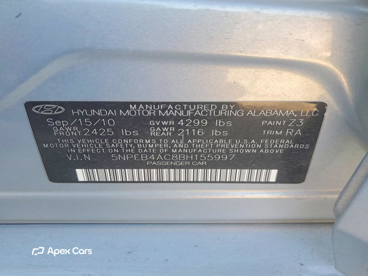 Hyundai Sonata 2011