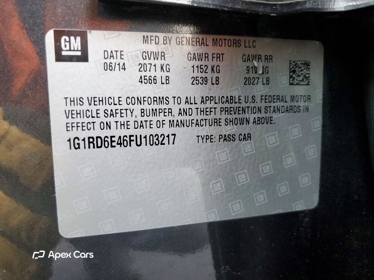 Chevrolet Volt 2015