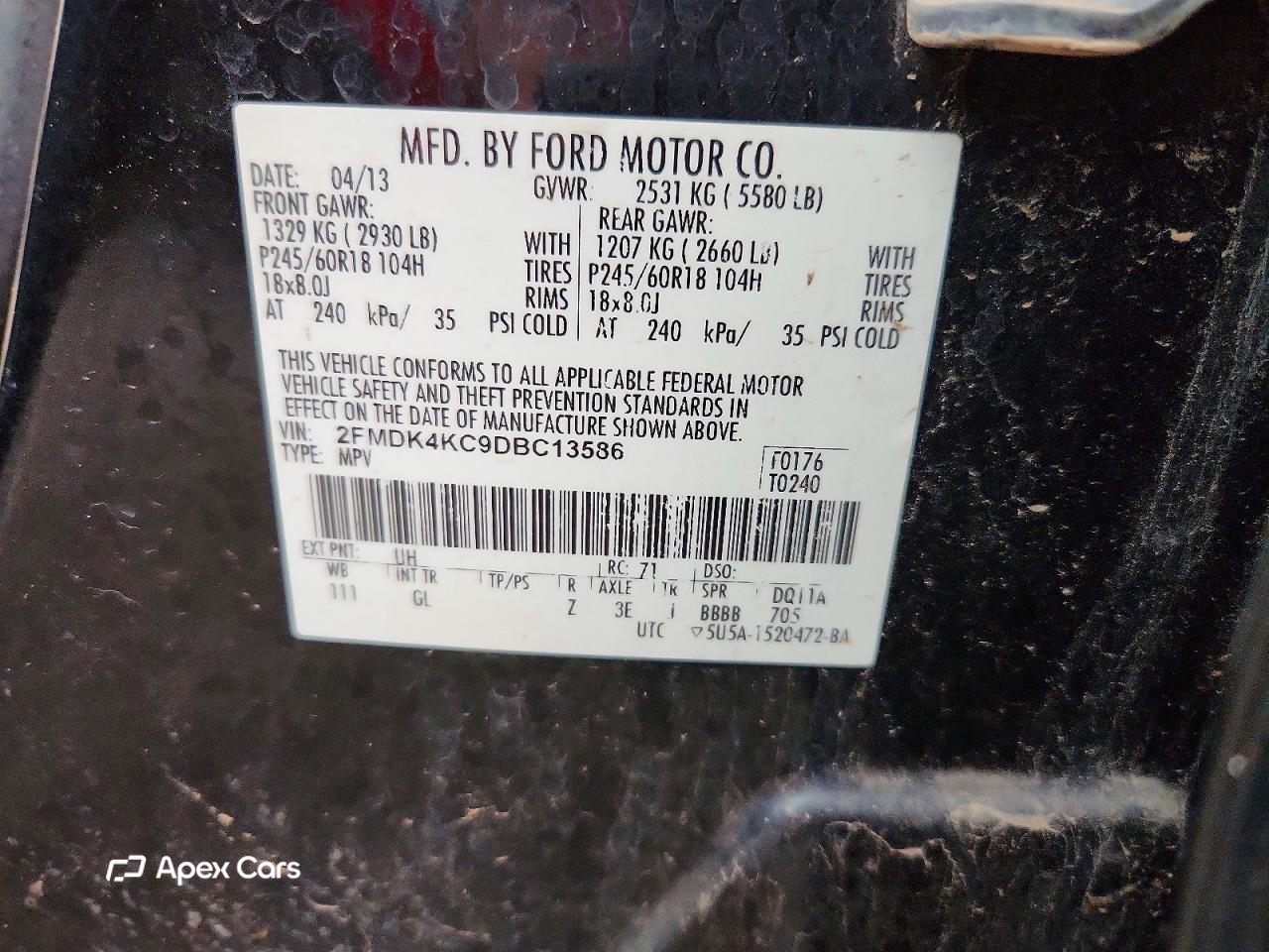 Ford Edge 2013