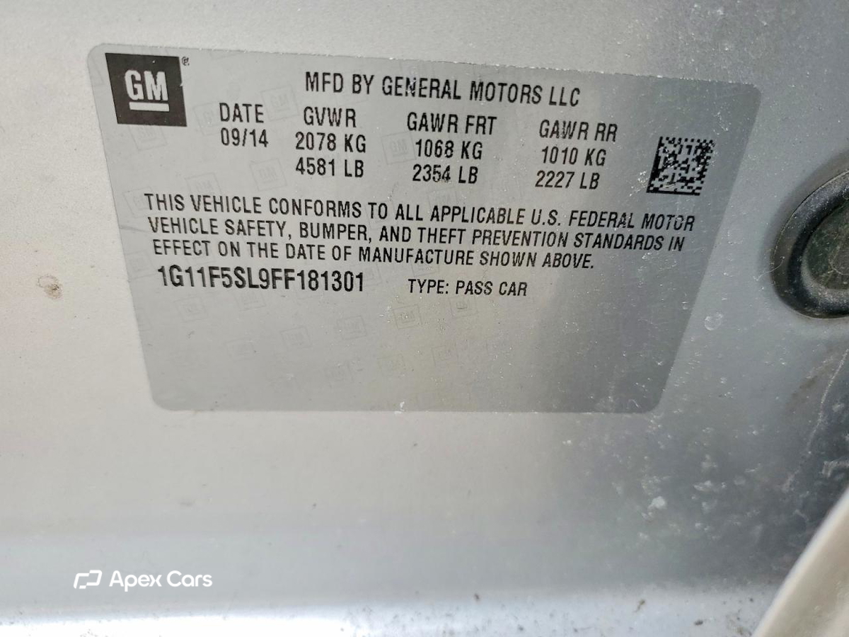 Chevrolet Malibu 2015