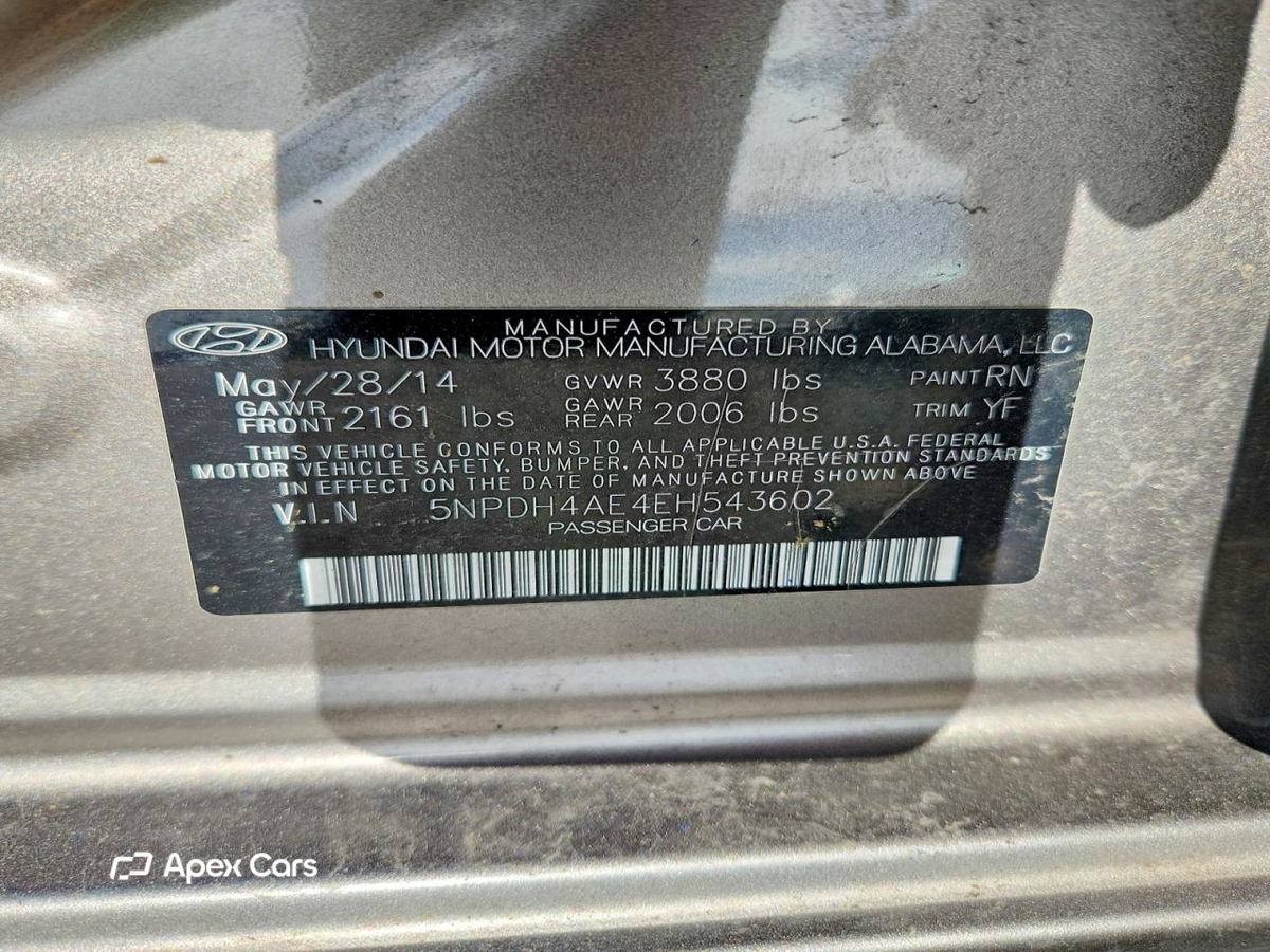 Hyundai Elantra 2014