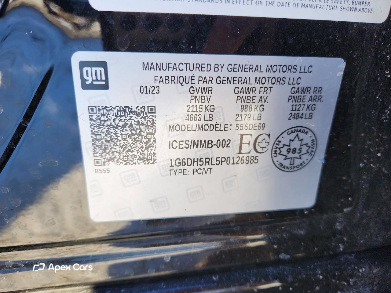 Cadillac CT4 2023