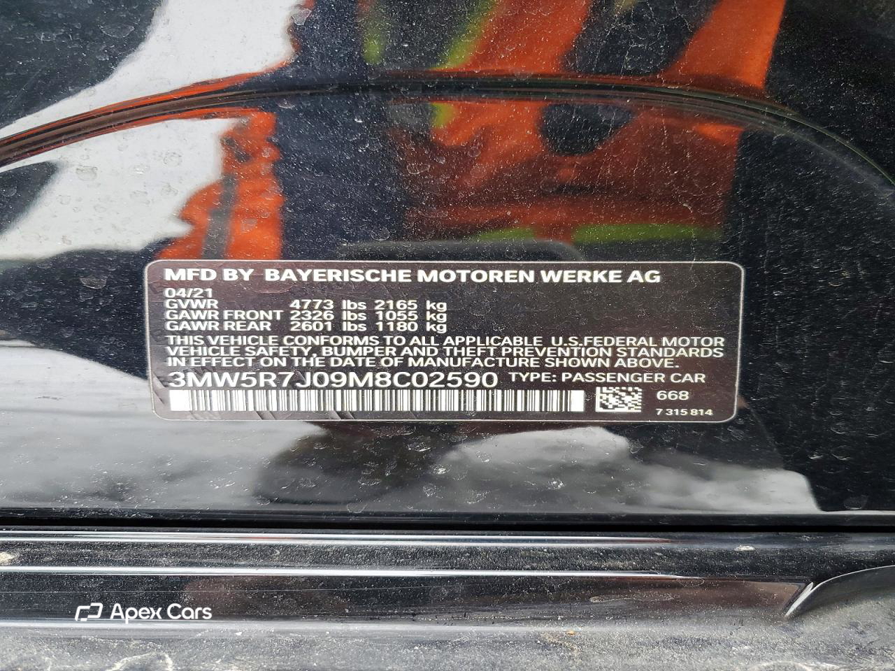 BMW Series 3 2021