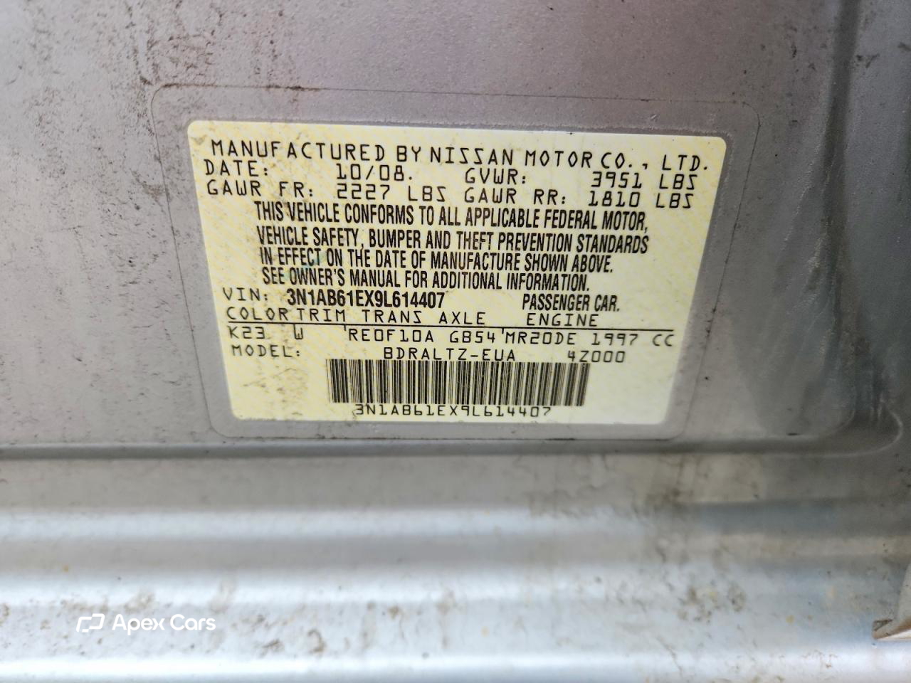 Nissan Sentra 2009