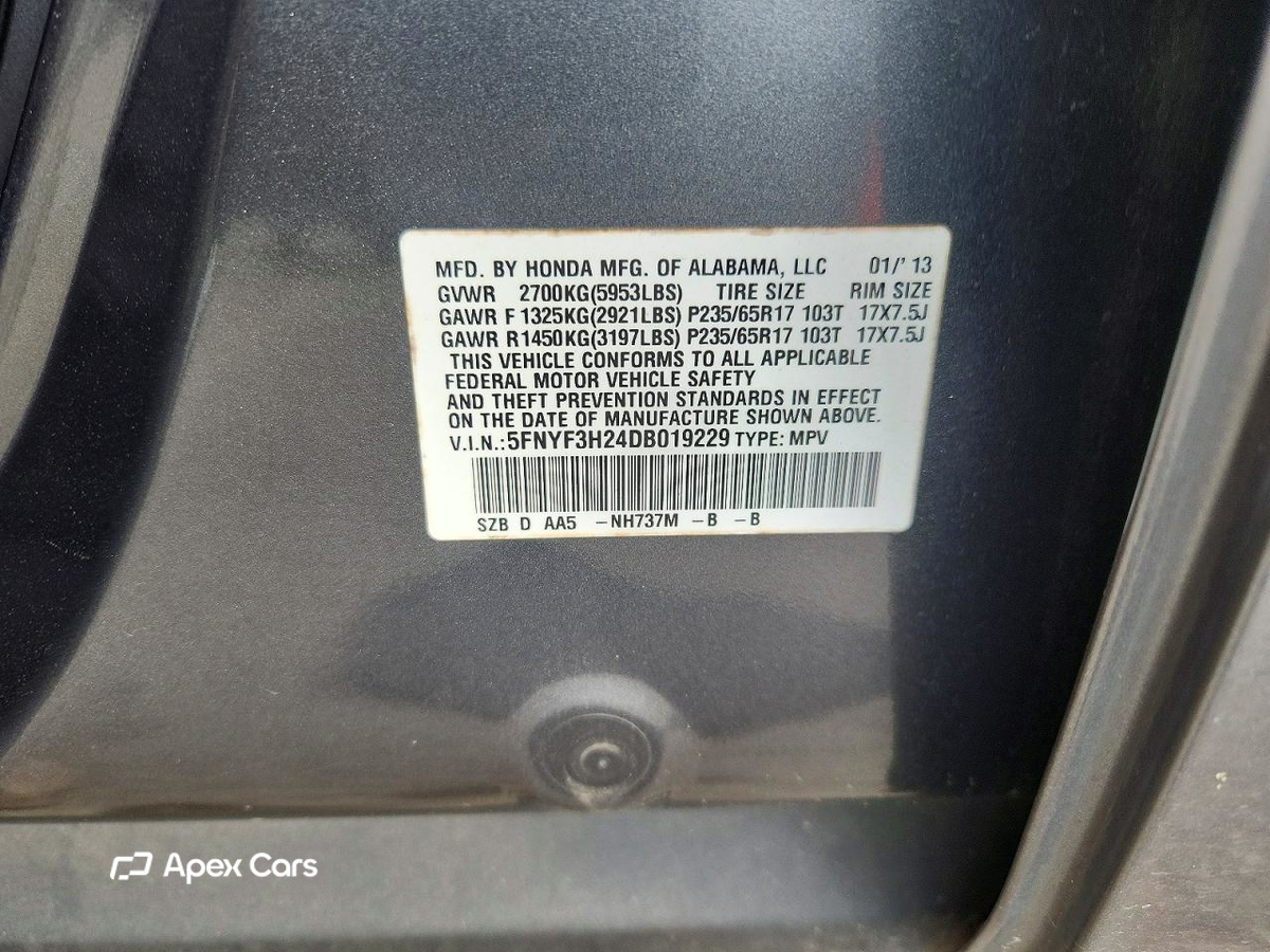 Honda Pilot 2013