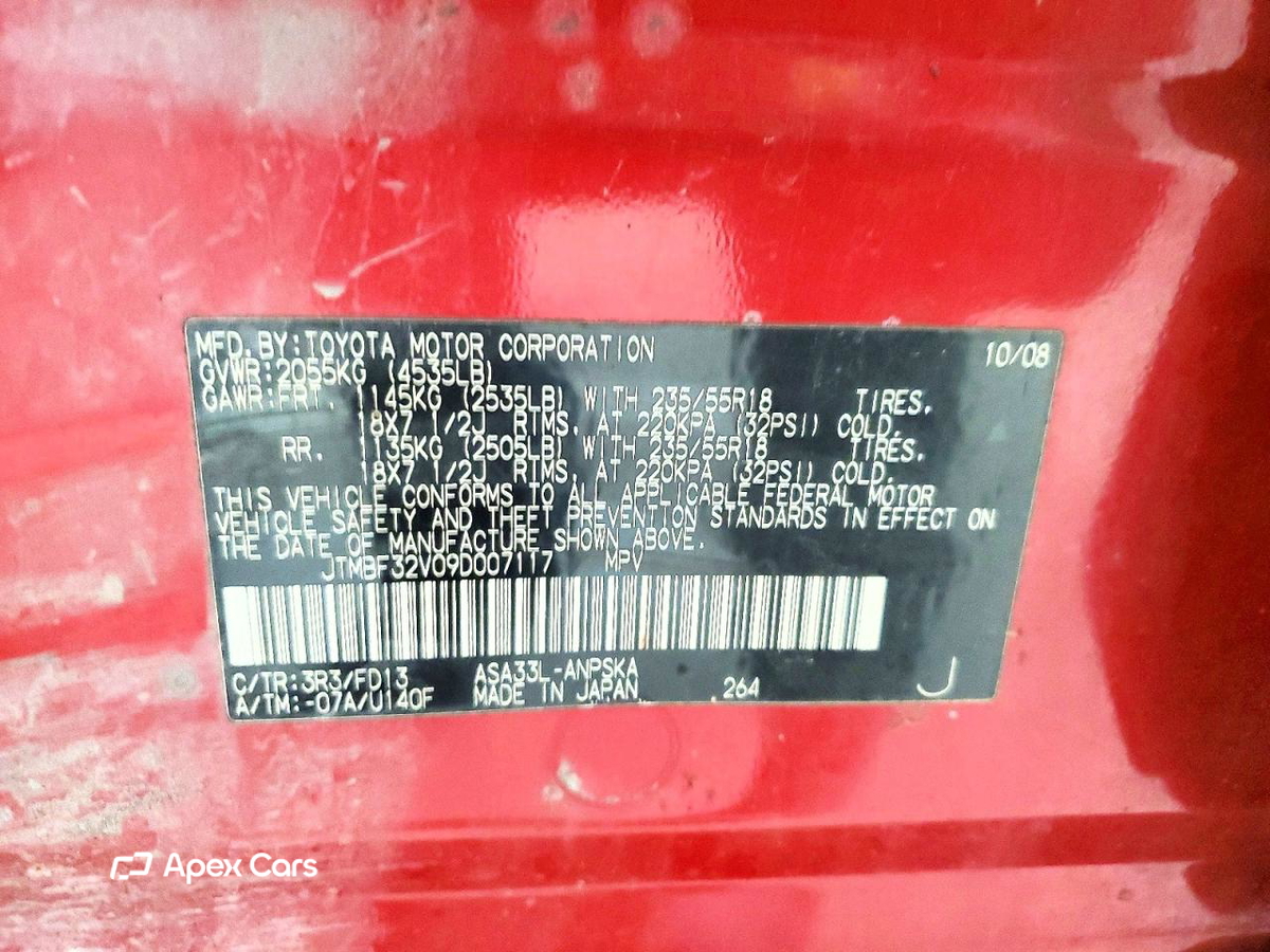 Toyota RAV 4 2009