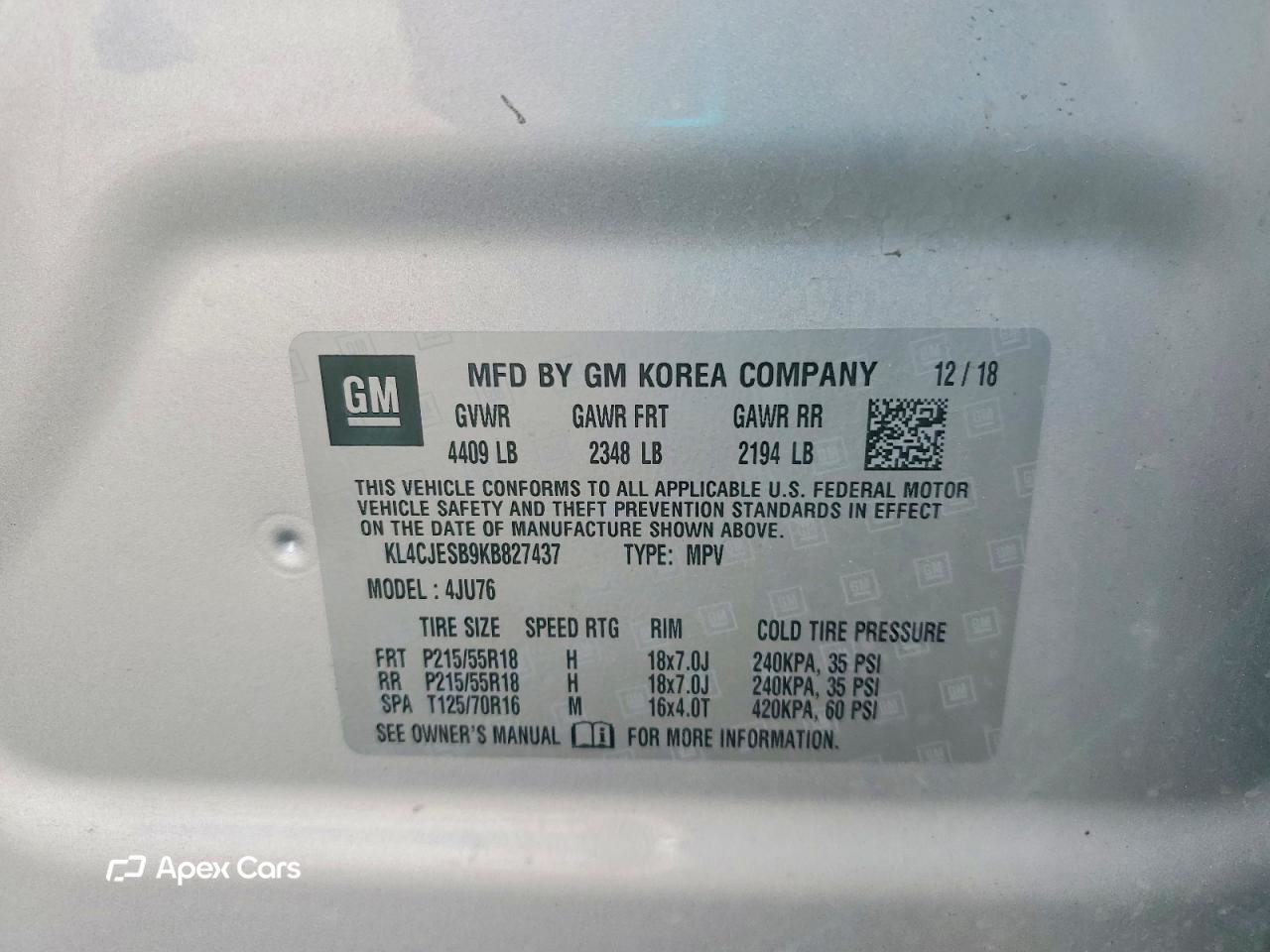 Buick Encore 2019