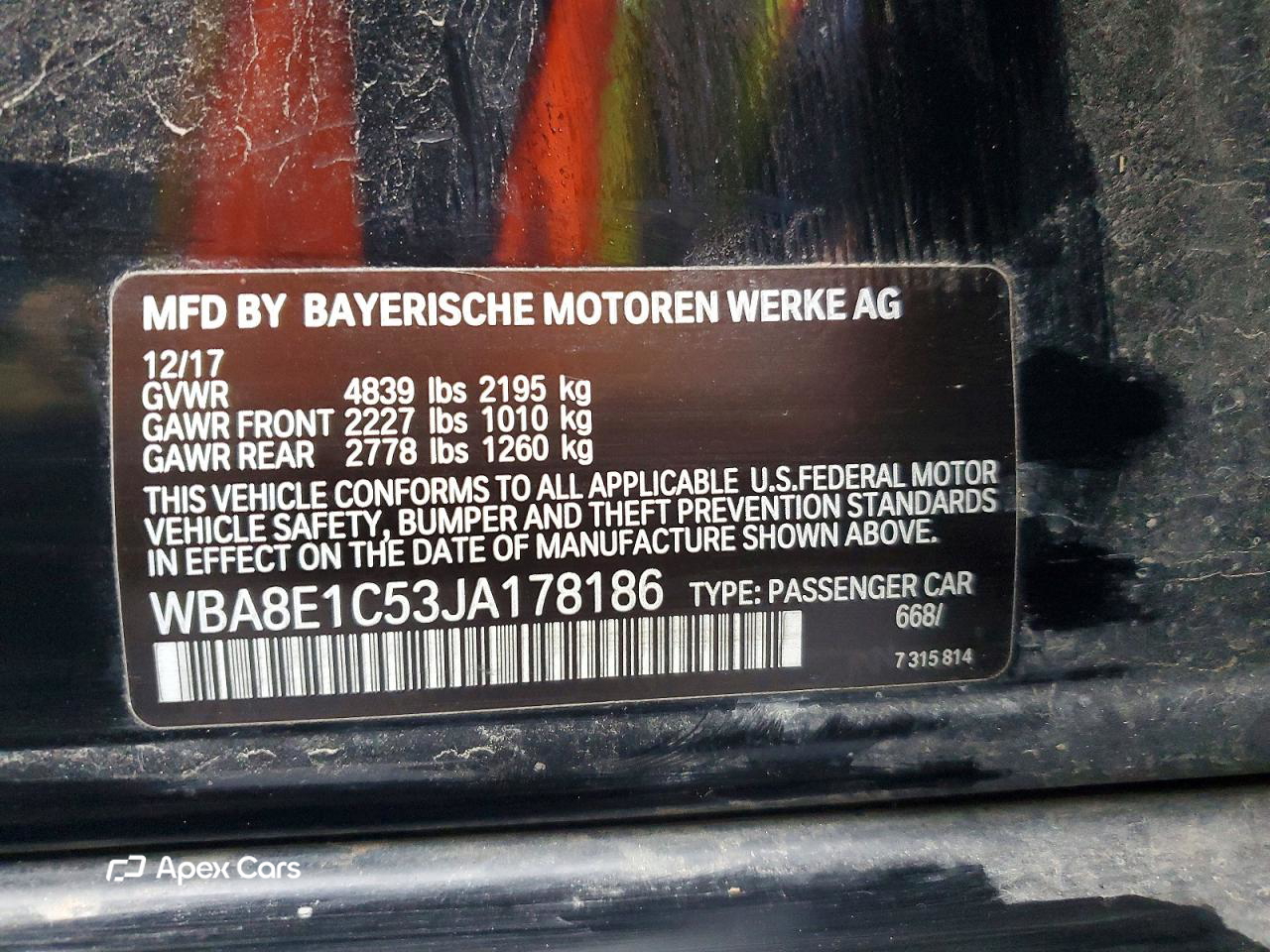 BMW Series 3 2018