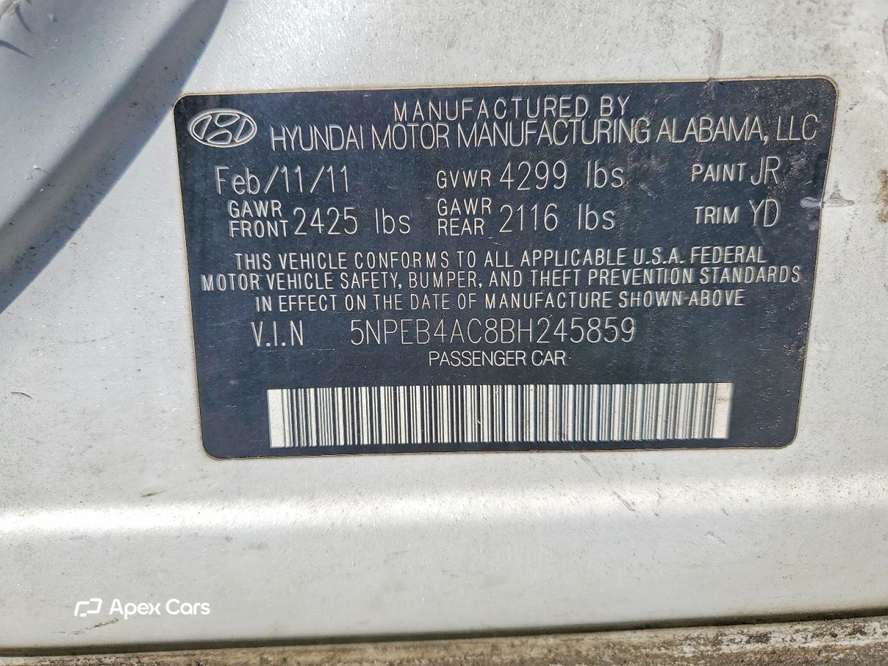 Hyundai Sonata 2011
