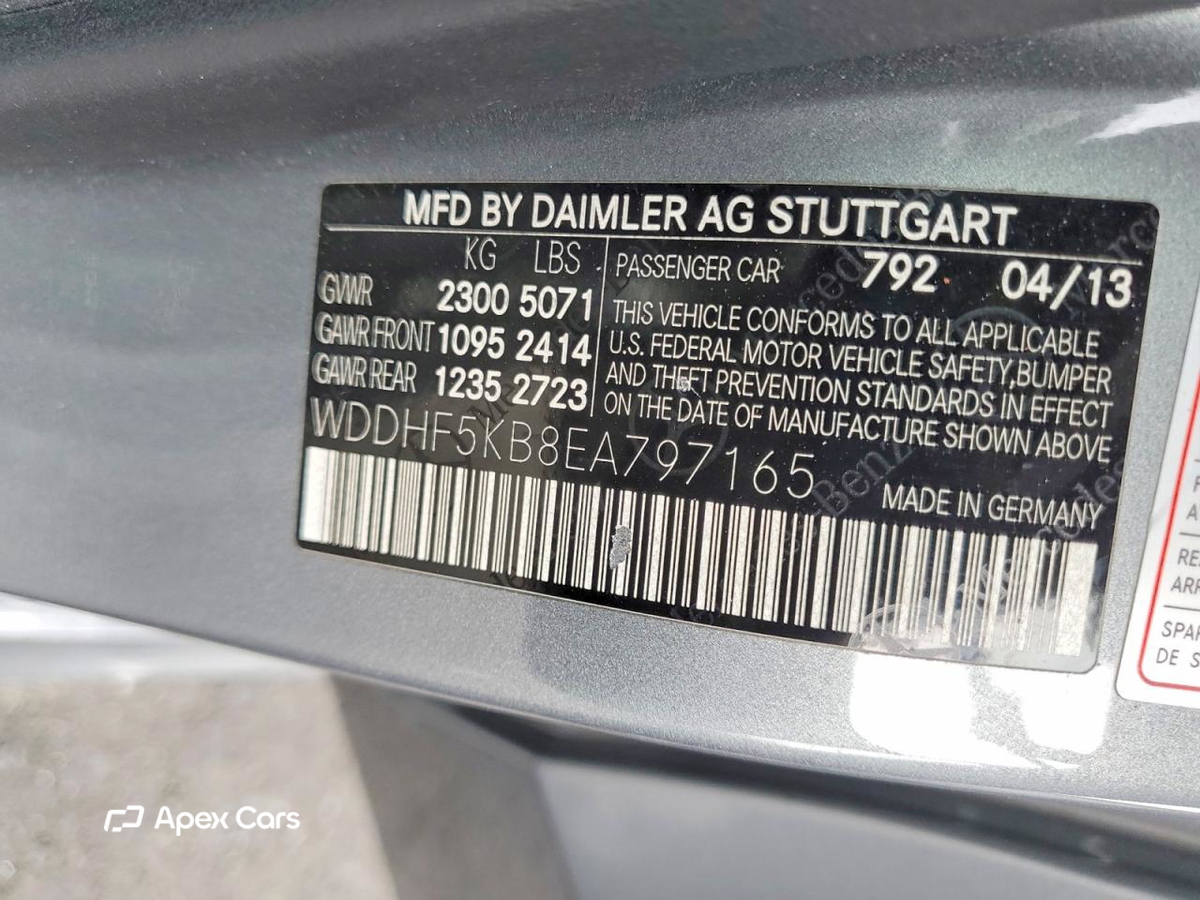 Mercedes-Benz E-klasse 2014