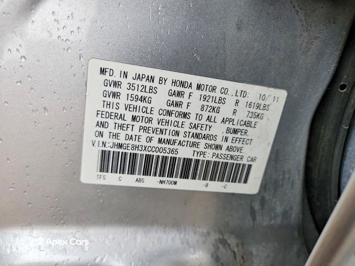 Honda Fit 2012