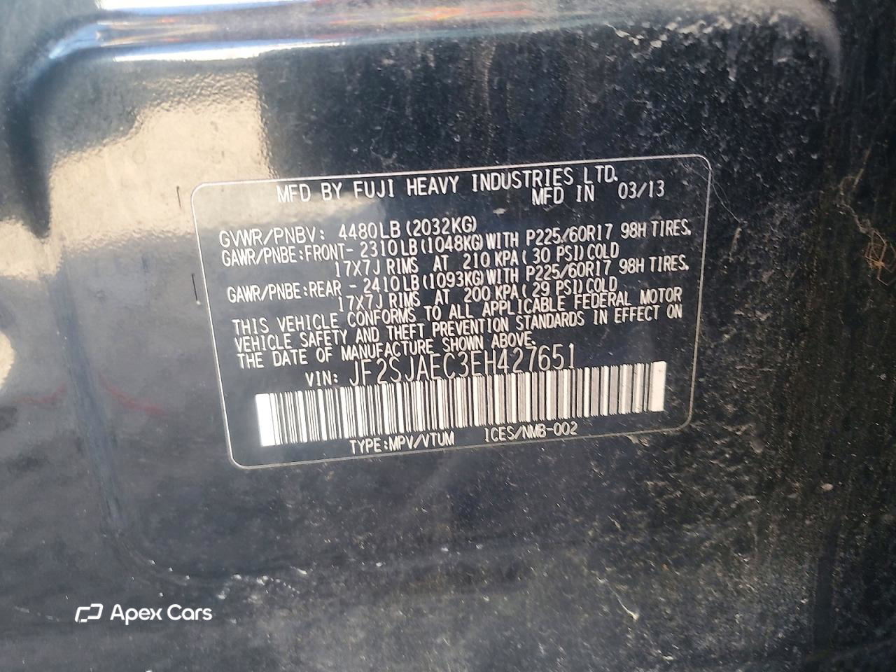 Subaru Forester 2014