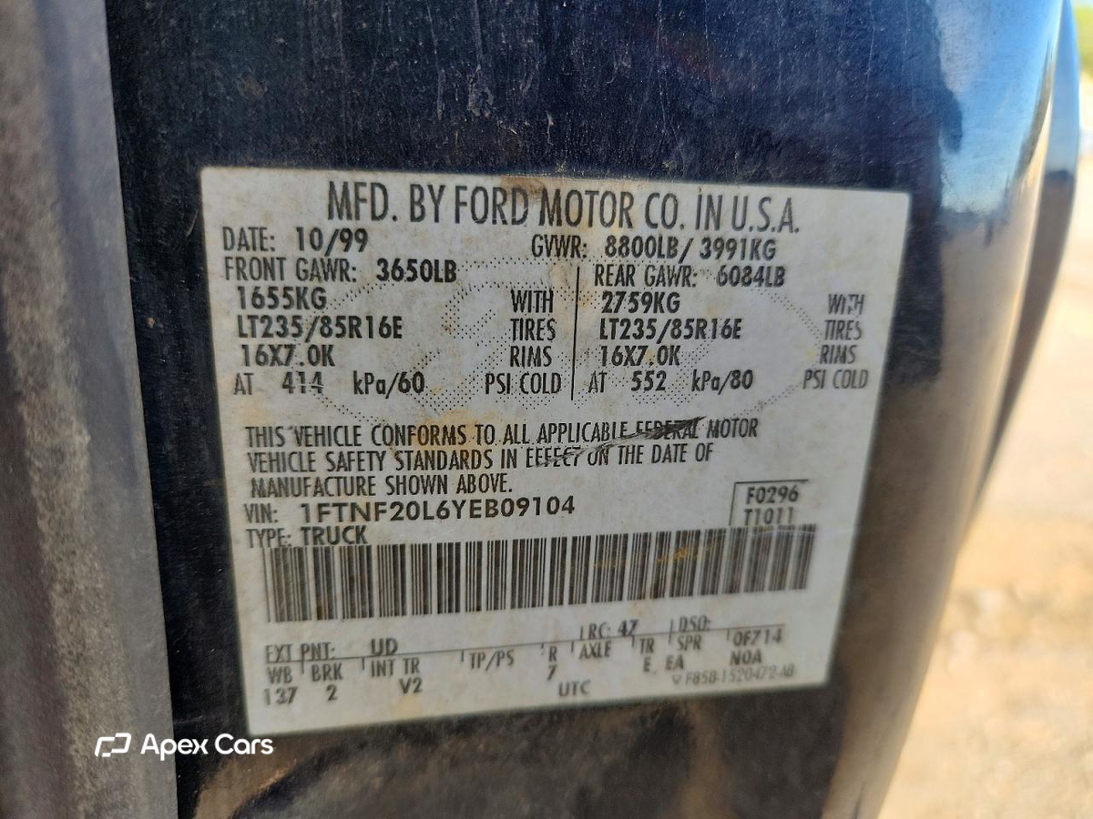Ford F250 2000
