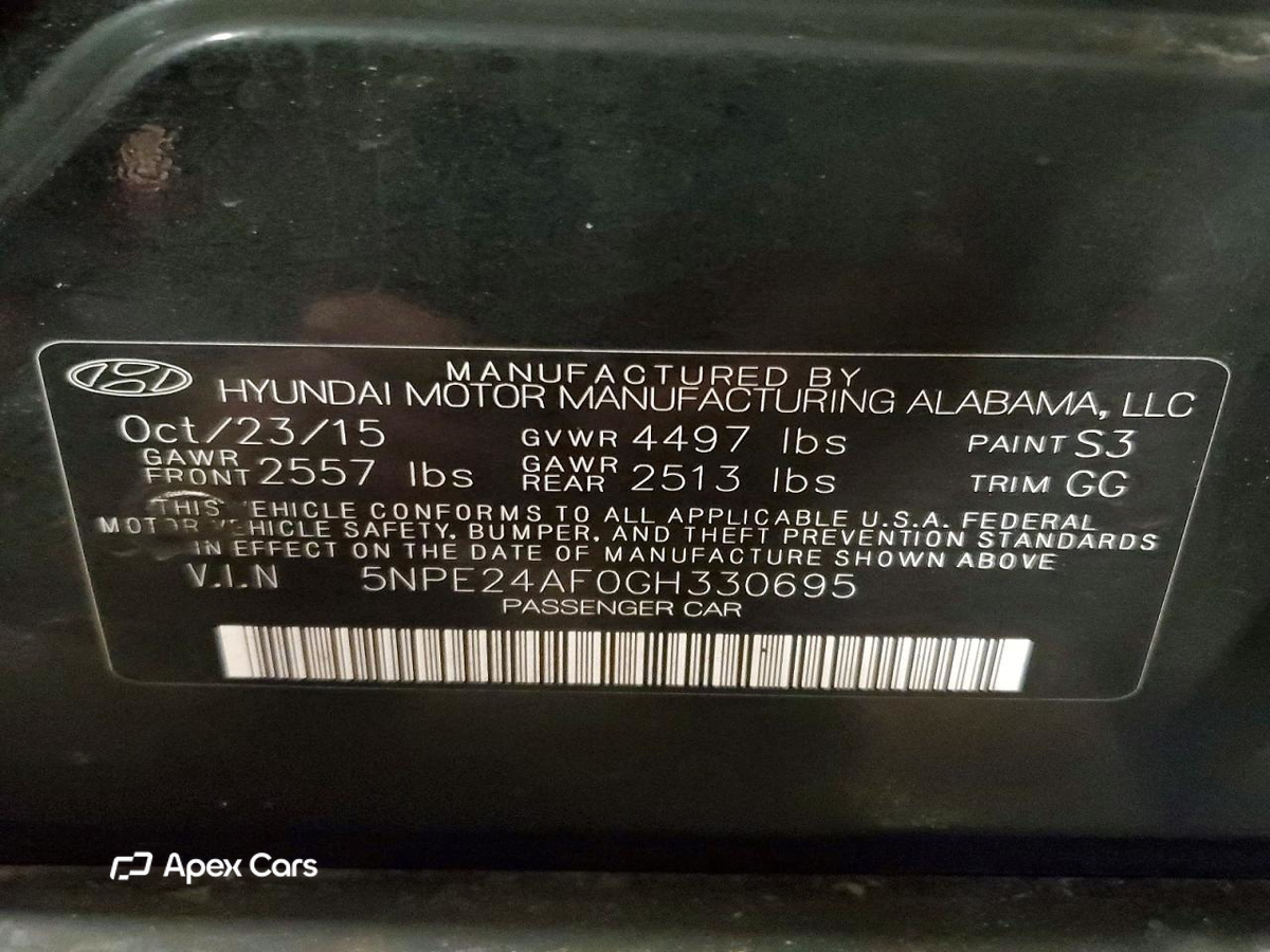 Hyundai Sonata 2016