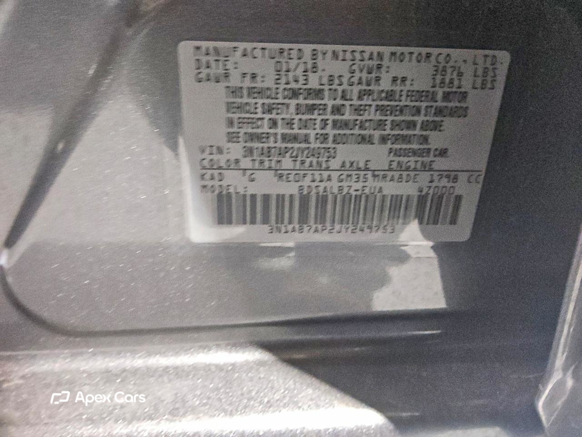 Nissan Sentra 2018