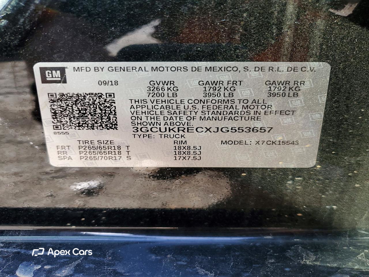 Chevrolet Silverado 2018