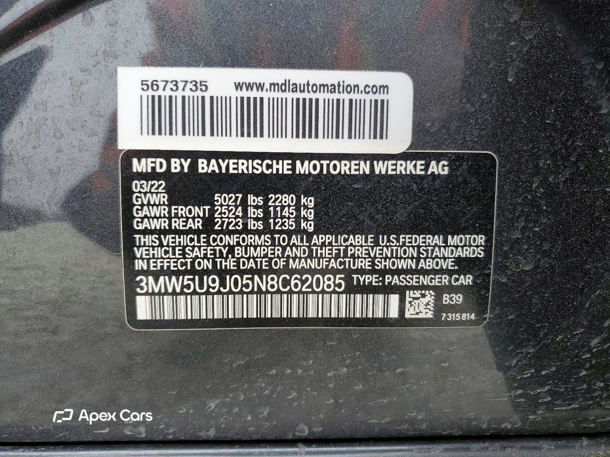 BMW M3 2022