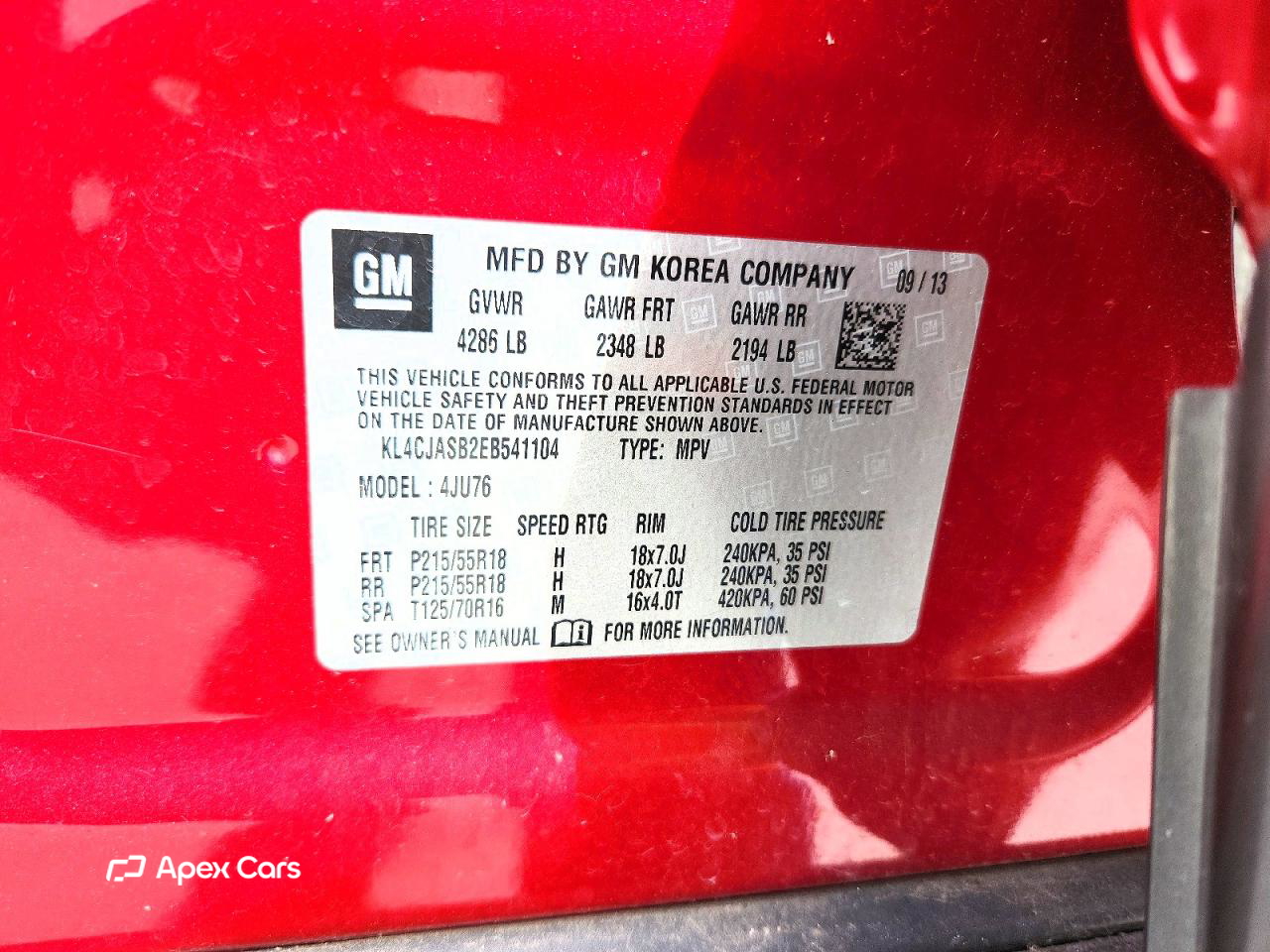 Buick Encore 2014