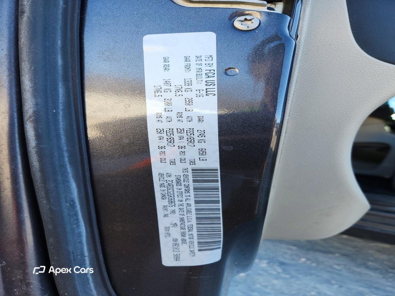 Dodge Caravan 2016