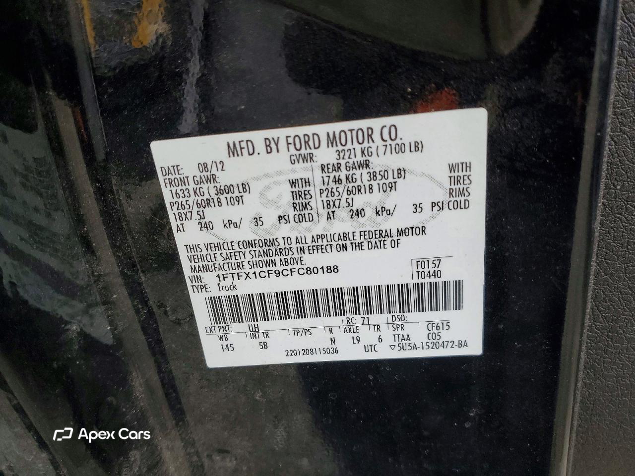 Ford F-150 2012