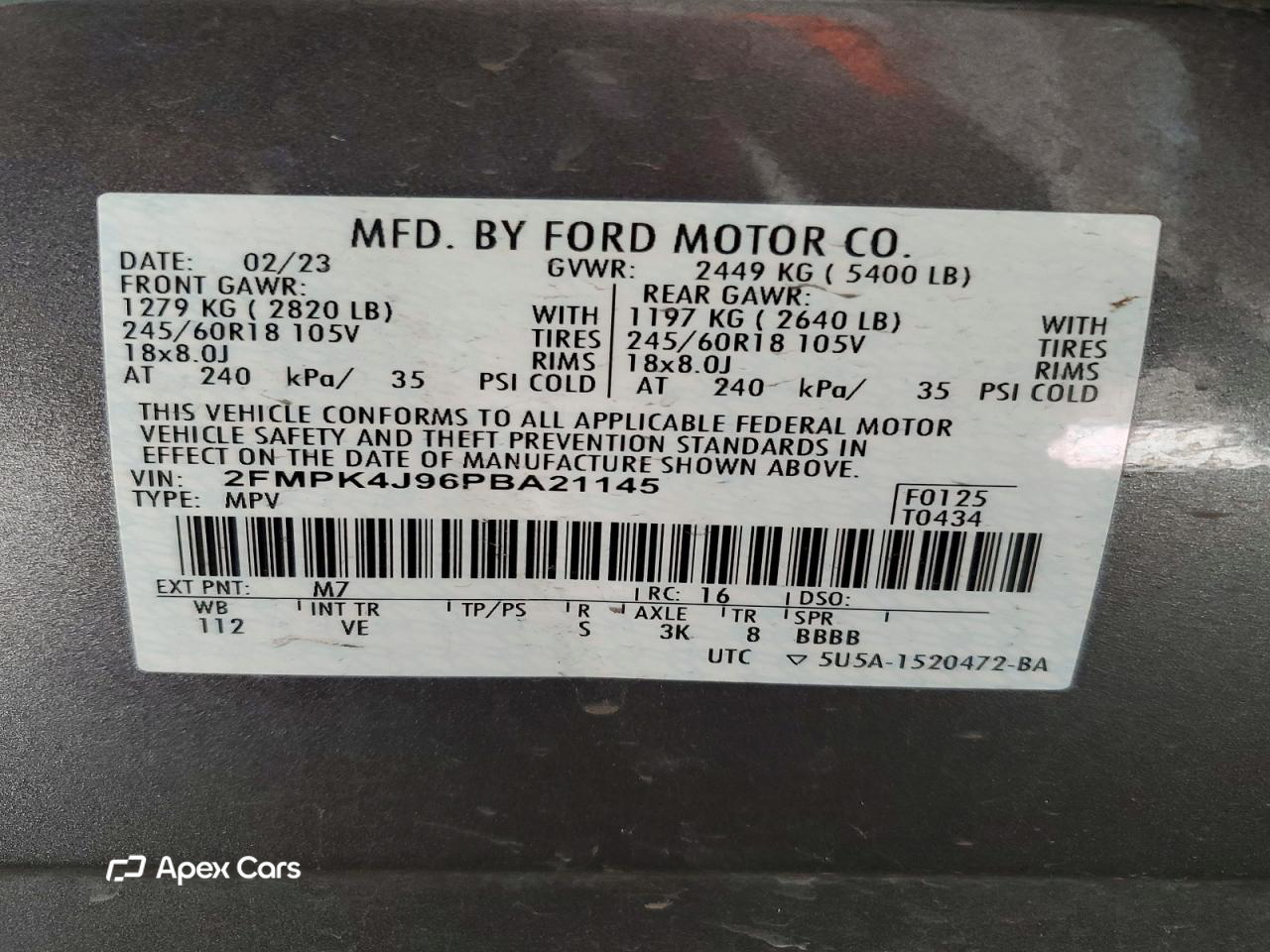Ford Edge 2023