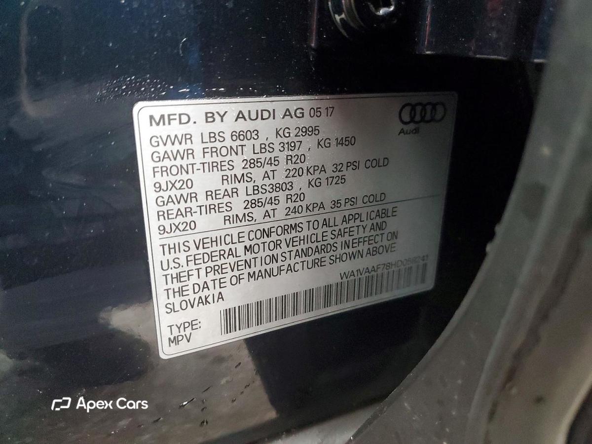 Audi Q7 2017