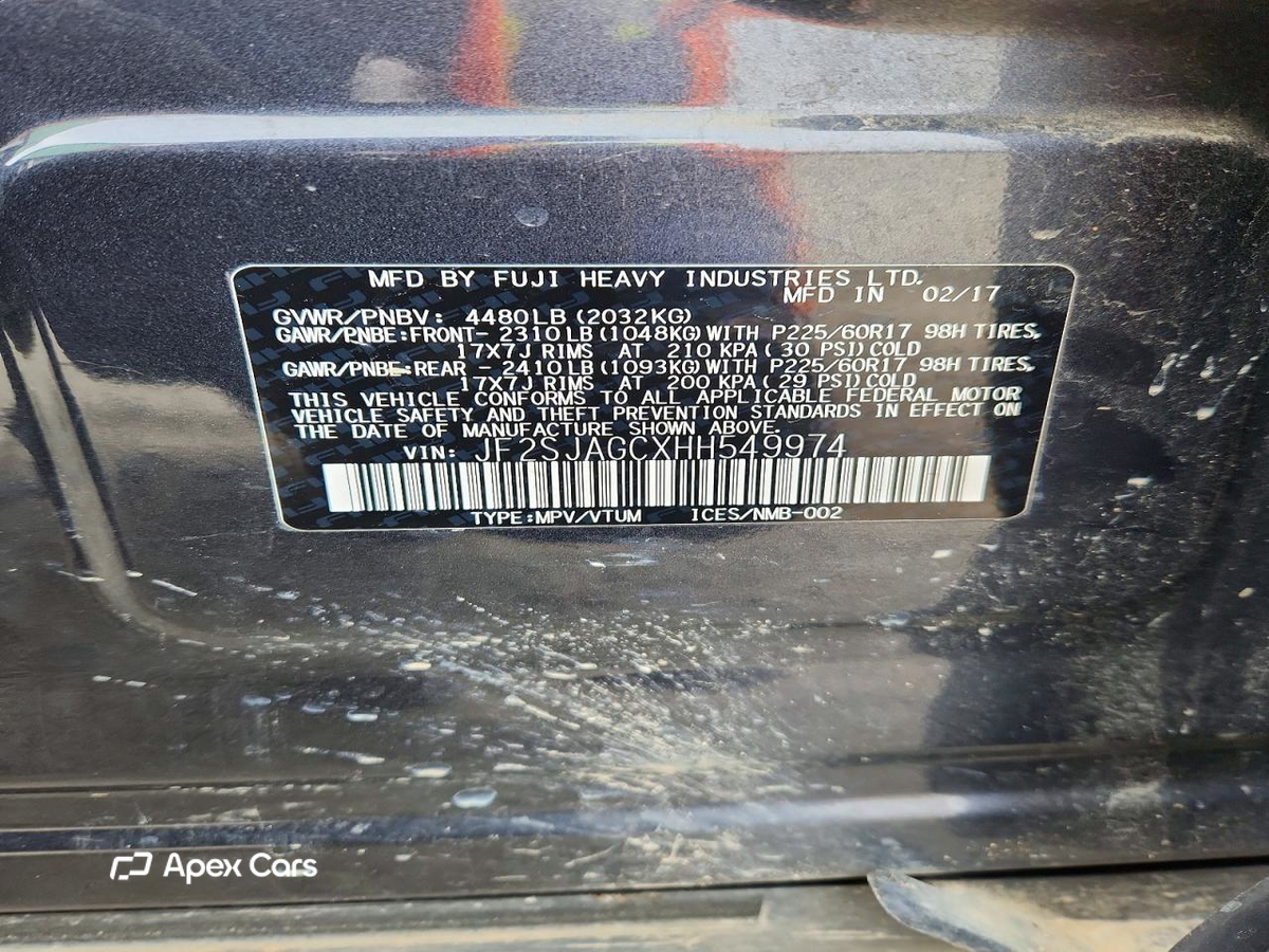 Subaru Forester 2017