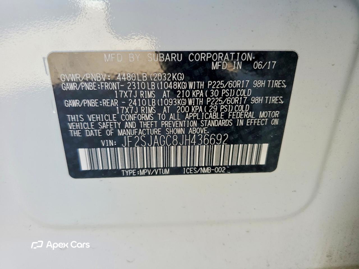 Subaru Forester 2018