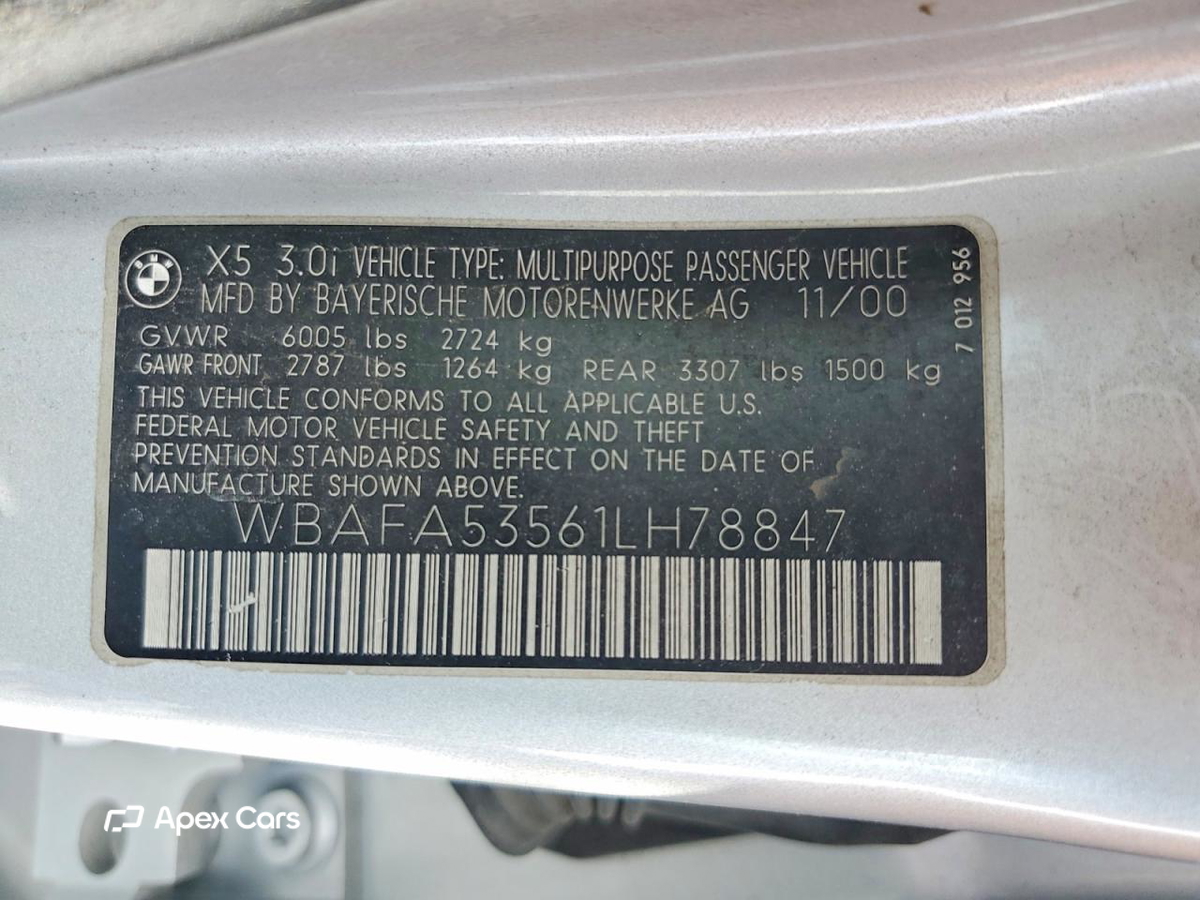 BMW X5 2001
