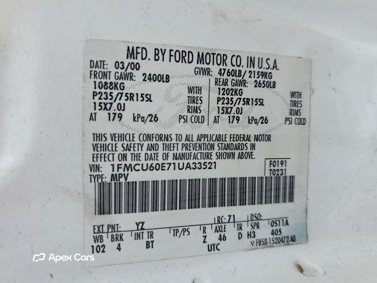 Ford Explorer 2001