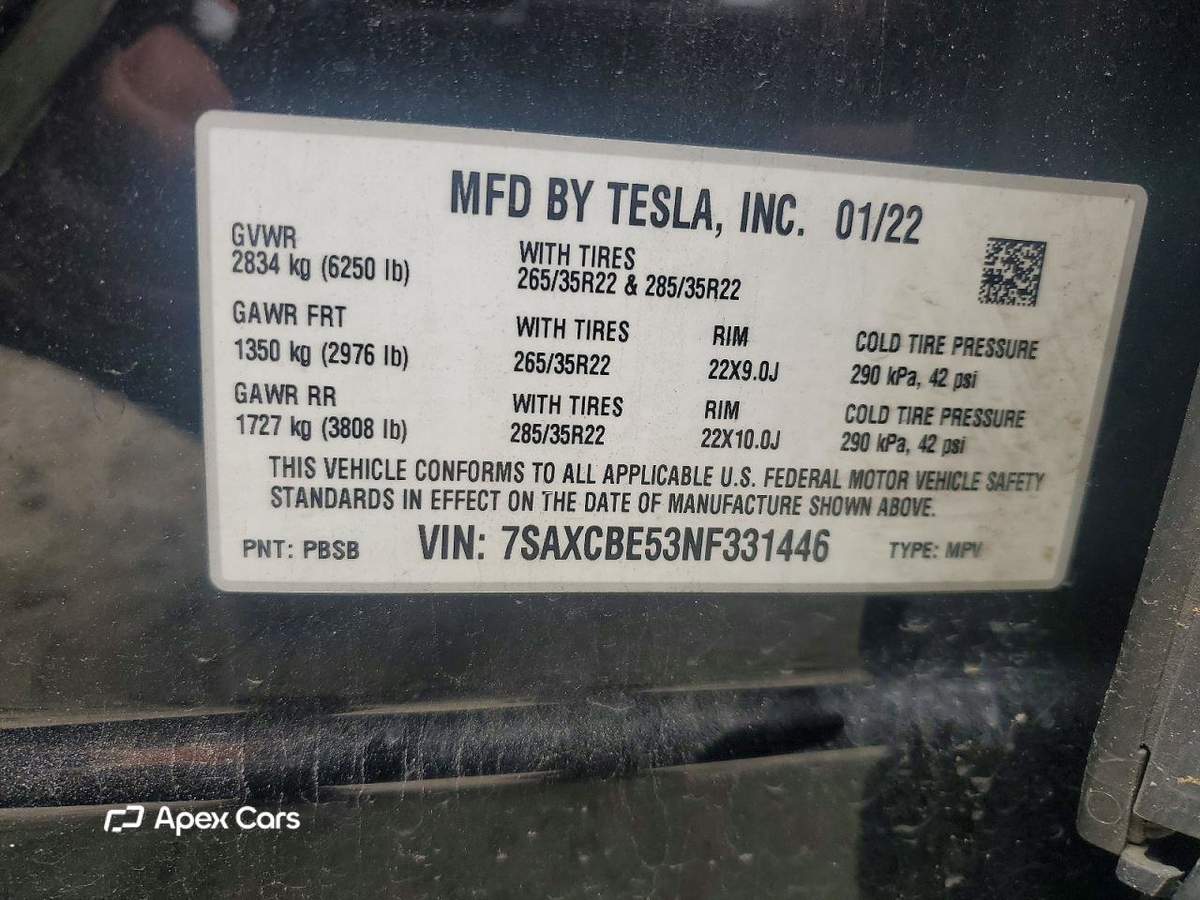 Tesla Model X 2022