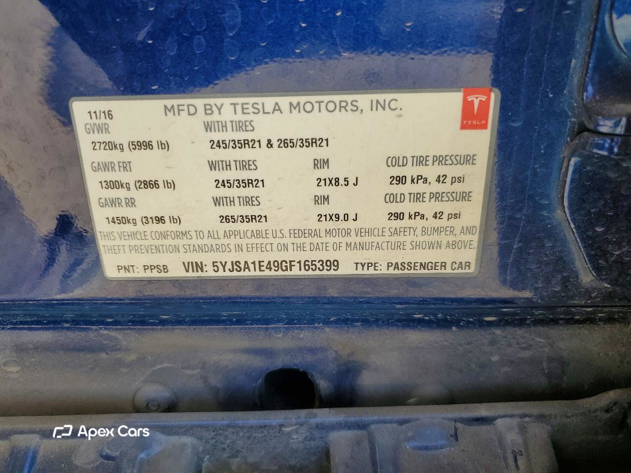 Tesla Model S 2016