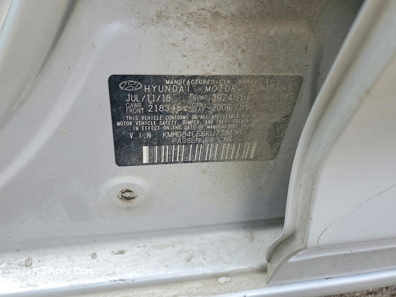 Hyundai Elantra 2019