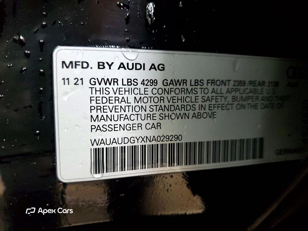 Audi A3 2022