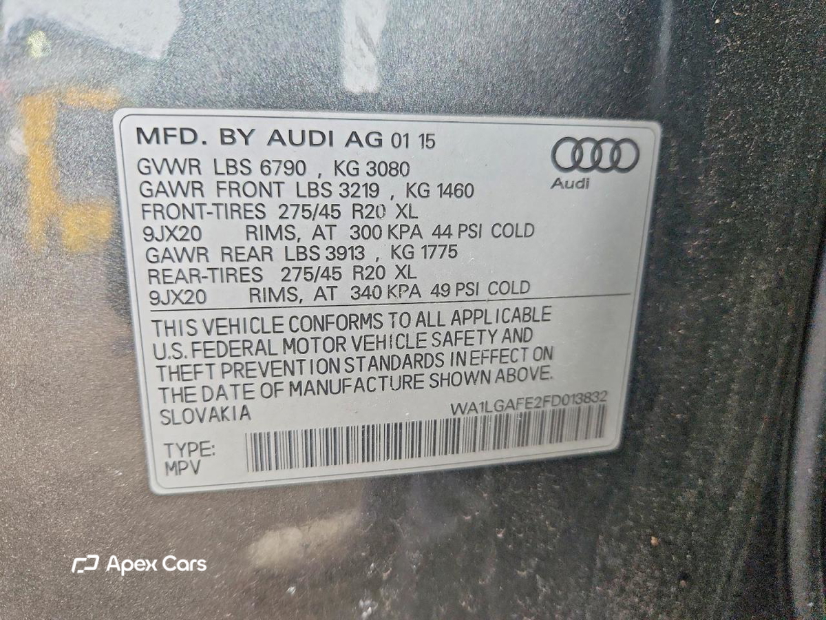 Audi Q7 2015